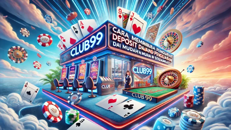 Cara Membuat Deposit dan Pengeluaran di Club99 dengan Mudah dan Selamat