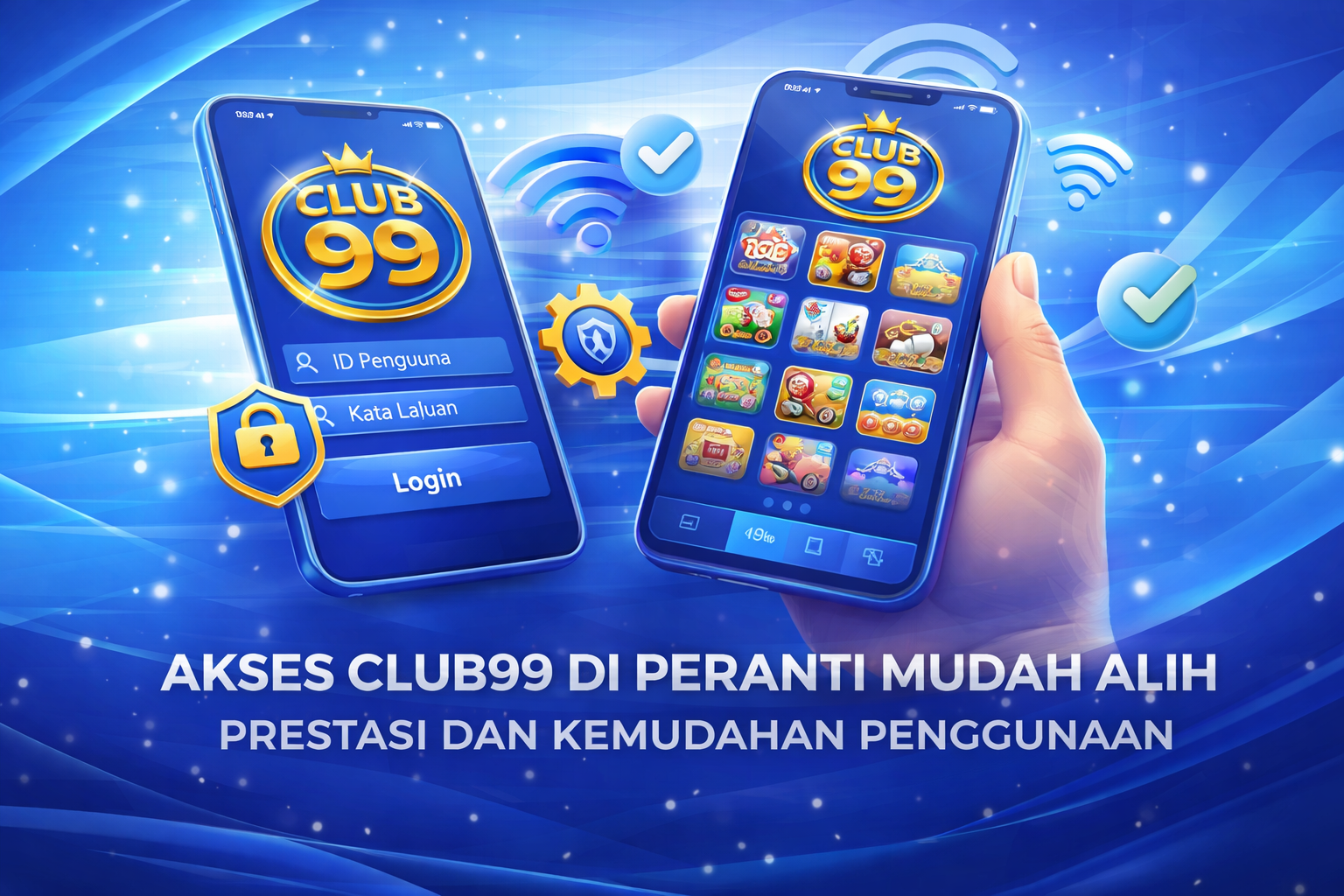 Akses mudah Club99 di peranti