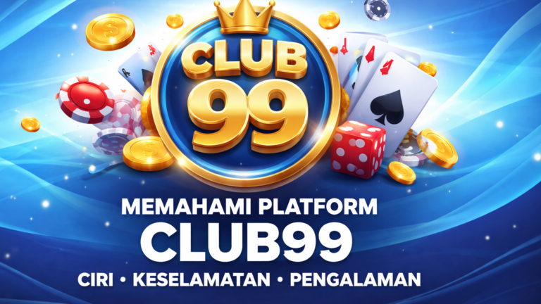 Club99 gaming platform promotional banner