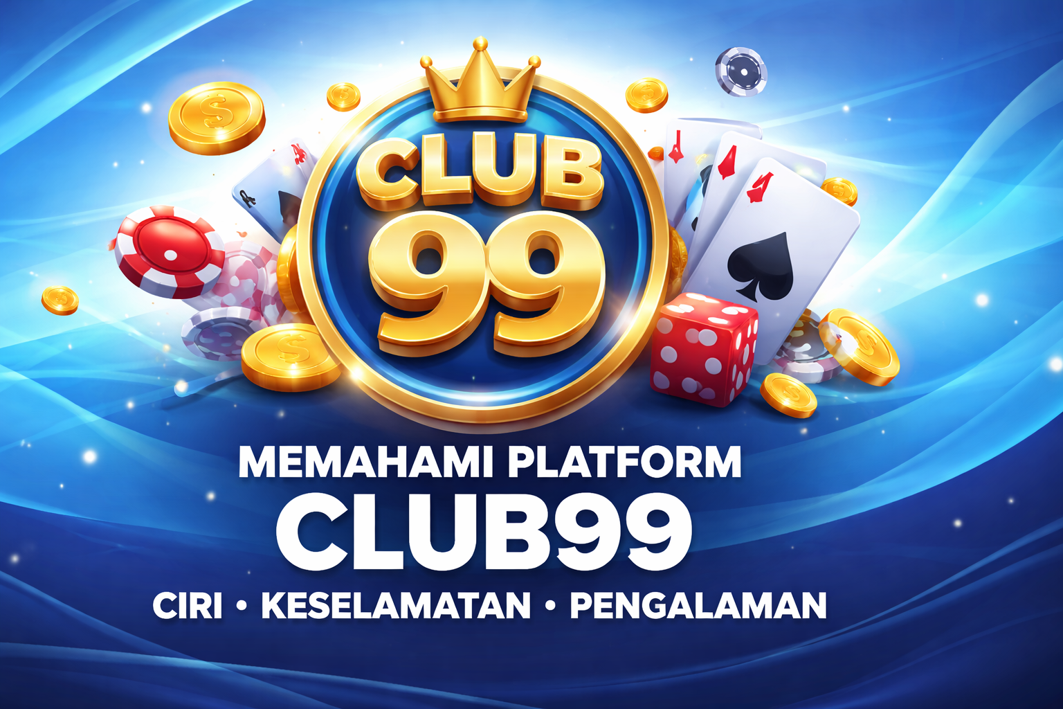 Club99 gaming platform promotional banner